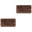 2Pièces Chauffe-Mains Imitation Peau Pour 4