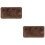 2Pièces Chauffe-Mains Imitation Peau Pour 7
