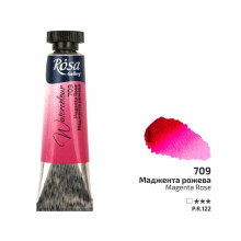 Rosa Gallery Magenta Rose Watercolour - 10ml Tube, Artist Quality