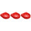 3Pièces Support Extincteur ABS Rouge Fixation Murale 6