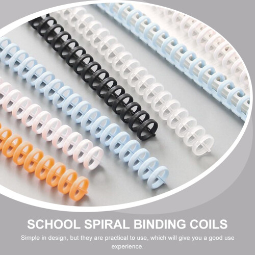 10Stk Farbige Spirale Für Schul- Und -Buchbindungen 2