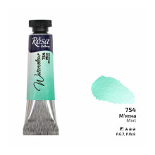 Rosa Gallery Mint Watercolour Paint Tube - 10ml, Artist Quality