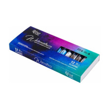 Rosa Gallery Watercolour Tube Set - 12 x 10ml, Assorted Artist-Grade Colours