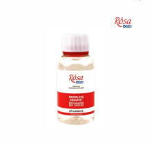 Rosa Studio Odorless Solvent 125ml - Dearomatized Mineral Spirit for Oil Paint Thinning & Brush Cleaning