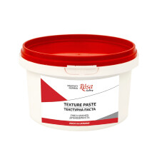 Rosa Gallery Fine-Grain Texture Paste 280ml - Flexible, Crack-Resistant Acrylic Modeling Paste for Canvas, Wood & Stone Reliefs
