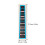 30Pcs Durable Blue Violin Finger Placement Stickers Beginner Friendly 2