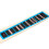 30Pcs Durable Blue Violin Finger Placement Stickers Beginner Friendly 8