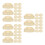 45Pièces Cache Beige Protection Décoration 9