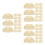 45Pièces Cache Beige Protection Décoration 10