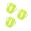 3Pièces Capuchons Silicone Vert Protection Bébé - 6
