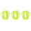 3Pièces Capuchons Silicone Vert Protection Bébé - 8