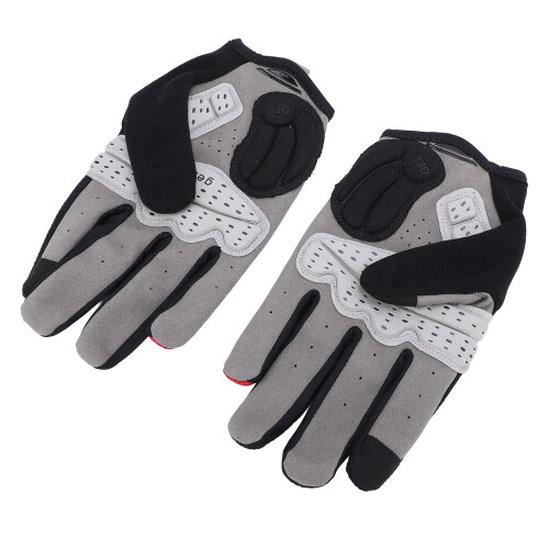 Größe M Stoßdämpfende Vollfinger-Bergsteigerhandschuhe