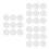 90Pcs White Electrical Box Covers Easy Install Ceiling Hole Protectors 6