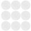 90Pcs White Electrical Box Covers Easy Install Ceiling Hole Protectors 9