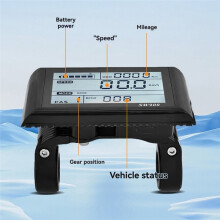 Tri-Mode Controller 36V/48V/52V 60A with SW900 Instrument Panel+Locking Throttle for 2000W Lithium Battery Retrofit Kit