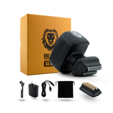 One Lion Silver PRO Foil shaver Two foil options
