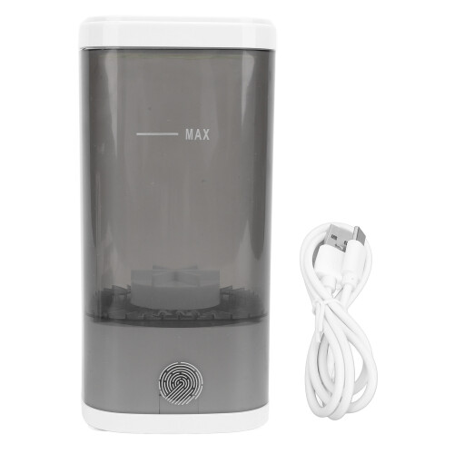 Pulitore a spazzola USB grande nero 15.5x7.5x7.5cm 2