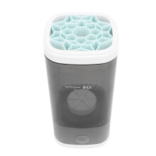 USB Electric Cosmetic Brush Cleaner 15.5cm Large Capacity Black