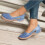 Γυναικεία slip-on παπούτσια Shldybc, άνετα φλατ παπούτσια, παπούτσια για το τένις, 1