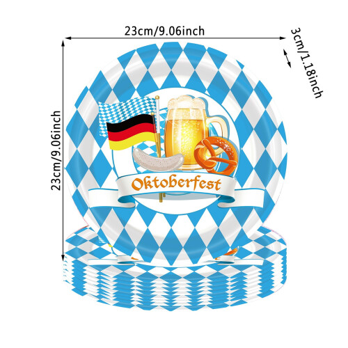 Κιτ πάρτι Oktoberfest – Σετ σερβίτσιων μιας χρήσης 2