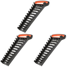 3-delad hylsnyckelhållare med pegboard och spärrnyckel