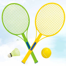Badminton Racket Set with Toy Balls for Kids Age 3+