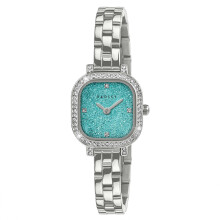 RADLEY Silver & Aqua Blue Stone Set Case Bracelet Watch RY4661