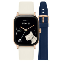 RADLEY Series 56 Navy Silicone & Salt Leather Smart Watch Set