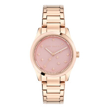 Ted Baker Women's Analog Quartz Watch with Stainless Steel Strap BKPCLF4079I