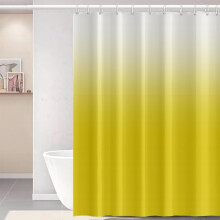 Ombre Shower Curtain 72x72 in Waterproof Polyester