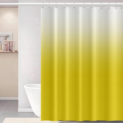Ombre Shower Curtain 72x72 in Waterproof Polyester