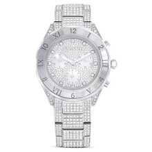 Swarovski Dextera Stainless Steel Swiss Watch for Women, Silver, Silver, Classic