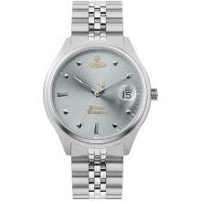 Vivienne Westwood Camberwell Ladies Quartz Watch with Light Blue Dial & Stainless Steel Bracelet