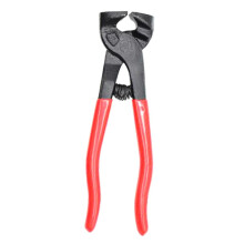 Mosaic Plier, Heavy Duty 8inch 205mm Glass Mosaic Cut Nippers Ceramic Tile Cutter Wheeled Plier Tool for DIY Trimming Work - Flat Tongs