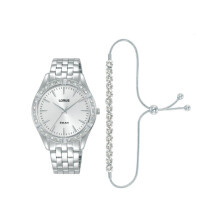 Lorus Ladies Watch and Bracelet Set RG289XX9 Silver
