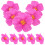 Artificial Hibiscus Flowers Rosy 10 pcs 1