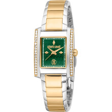Roberto Cavalli Women Analog Quartz Watch with Stainless Steel Strap RC5L120M0095