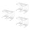 6Pièces Porte-Batte Baseball Mural Transparent En Durable 9