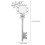 OUNONA Silver Snowflake Ornaments DIY Xmas Tree Decor 6Pcs 2