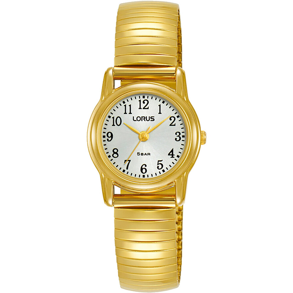 Lorus Rrx34hx9 Women's Quartz Watch With Plating And Metal Strap, Strap. Gold