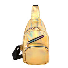 Glänzende Umhängetaschen für Damen und Herren, Mehrzweck-Slingbag-Rucksack, Wanderrucksack, Tagesrucksack, Crossbody-Brusttasche