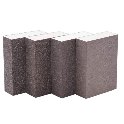 Πλενόμενα σφουγγαρόπανα λείανσης υψηλής πυκνότητας (4 τεμάχια, 60/100/180/220 κόκκων),