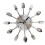 Kitchen Wall Clock Wall Wall Sticker room and home Decoration White 1
