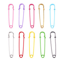 Lot de 10 épingles de sûreté colorées en alliage pour le bricolage et le rangement