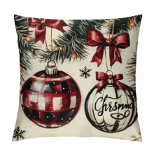 Patifu Merry Christmas Joy Xmas Trees Red -heittotyynynpäälliset, joulu-talvilomatyynynpäällisen koriste sohvasohvalle 24x24 tuumaa