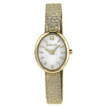RADLEY Gold Plated Oval Case Mesh Bracelet Watch RY4662