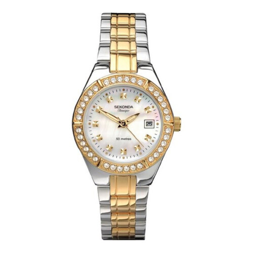 Sekonda Sekonda Classique Ladies' Two-Tone Watch.