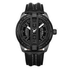 Police Watches Fast Lane Mens Analogue Quartz Watch with Leather Bracelet PEWGB0039840