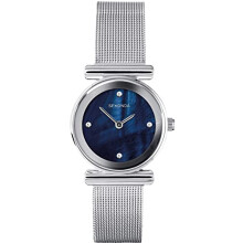 Sekonda Ladies Analogue Quartz Watch with Blue Dial and Milanese Strap Watch 40344