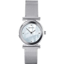 Sekonda Ladies Analogue Quartz Watch with Mother of Pearl Dial and Milanese Strap 40346